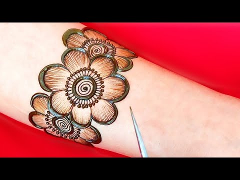 Easy Bridal Mehandi |Floral Dullhan Mehndi Design 2025 |Full Hand Mehndi |Bridal Henna