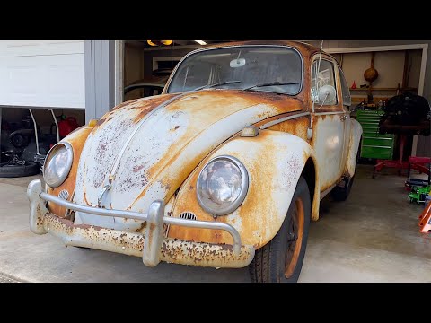 VW Beetle BARN Find - Making It Roadworthy!