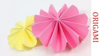 How to Make Paper Flowers for Room Decoration | DIY Room Decoration with Origami Paper Flower (easy)