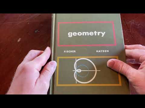 Old Geometry Book from the 1960s