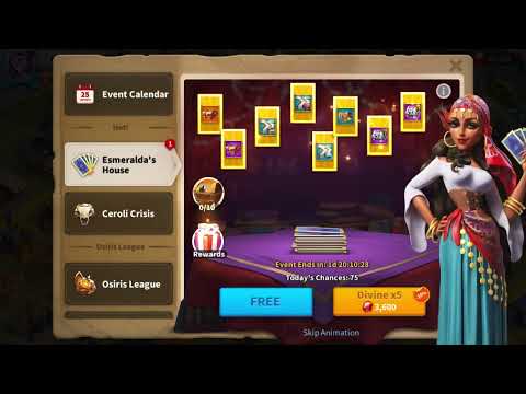 Esmeralda’s House Max Loot - Rise of Kingdoms