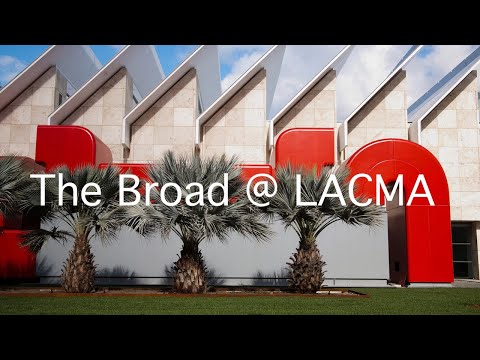 The Broad Contemporary Museum @LACMA: Complete tour of Contemporary & Modern Art. Urban Light. #4k