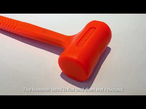 0.5LB-4LB Dead Blow Soft Hammer Sledge Rubber Hammer