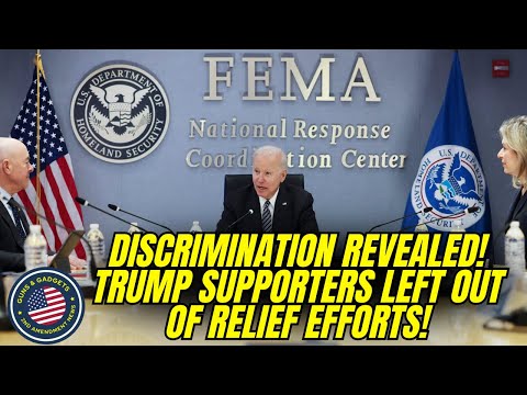 FEMA Discrimination Revealed! Trump Supporters Left Out Of Hurricane Relief Efforts!