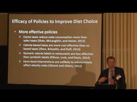 Jayson Lusk,  President of the AAEA - Understanding Consumer Pref. to Enhance Well-being & Food Se..