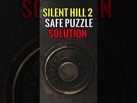 Silent Hill 2 - Safe Puzzle - Woodside Apartments Room 206 (1 min guide)