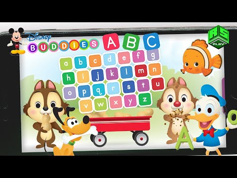 Explore Fun Alphabets with Disney Buddies A through Z!