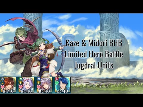 Fire Emblem Heroes - Kaze & Midori’s BHB Limited Hero Battle INFERNAL - Jugdral Units