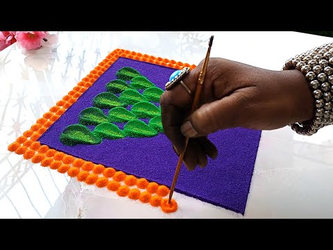 गणतंत्र दिवस l 26th January l Republic Day Rangoli l Easy Rangoli Design l गणतंत्र दिवस rangoli