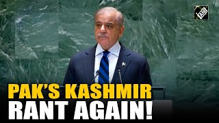 “Burhan Wani’s legacy continues…” Pakistan PM Shehbaz Sharif rakes up ‘Kashmir Issue’ again at UNGA