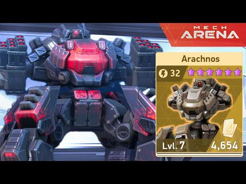 Rocket Mortar 12 on Arachnos? Watch This Setup Rain Down Destruction! 🚀💥 Mech Arena