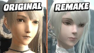 Nier (Original) vs Nier Replicant Ver.1.2247 Graphics Comparison