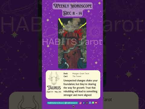 Taurus Weekly Horoscope ♉️ | Dec 8-14 #taurustarotreading #taurushoroscopes #taurustarot #earthsign