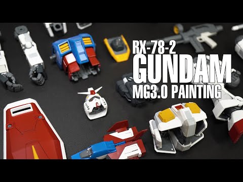 [Beginner's Challenge] Gunpla RX78-2 Gundam MG SPEED BUILD Painting Edition #gundam