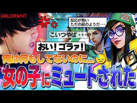 【オモシロ野良と遭遇】面白い野良と話してたらヤバい奴認定されて女の子にミュートされました... 【VALORANT】