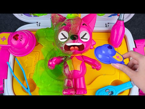 75 Minutes Pinkfong Ambulance ASMR, Satisfying Unboxing Disney Doctor Play Set | Tina Unboxing Toys