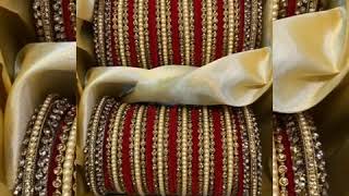 Latest bridal bangle set designs collection|wedding chuda|indian bangles |velvet bangles |