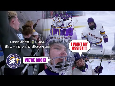 12 5 2024 Sights and Sounds #mnhighschoolhockey #hockeynight #hockeyhighlights