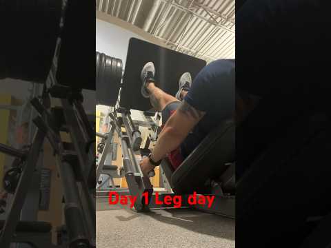 Day 1 leg day.Subscribe and watch full workout.#gym #gymlife #gymmotivation #strength #legpress