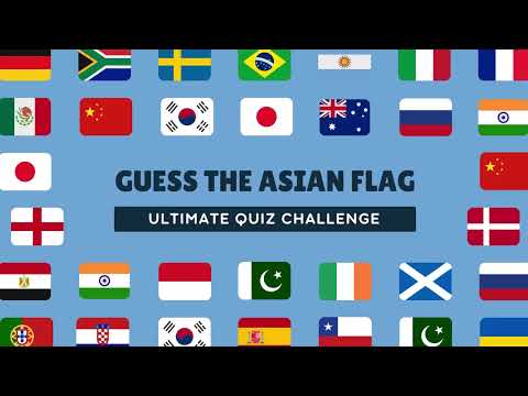 Guess all the Flags of the Asia 🚩 | Guess the Country Flag Quiz 2024 #flagquizz #quiz #trivia #asia