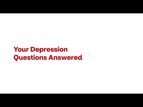 Your Depression Questions Answered