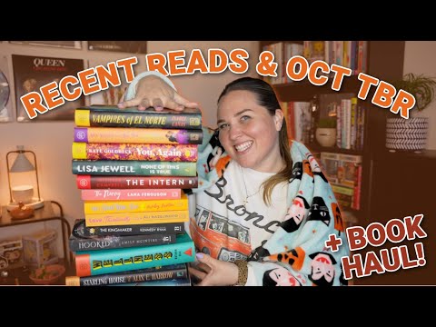 Book Haul + September Reads & TBR for Spooky Season! 🎃