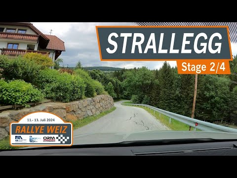 Rallye Weiz 2024: Stage 2/4 Strallegg | Recce