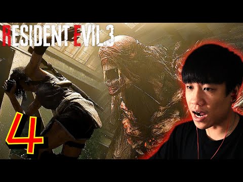 【Resident Evil 3 Remake】Part 4 Gameplay MUTATED NEMESIS is INSANE 我们的奶妈变疯狗了 HD 60fps