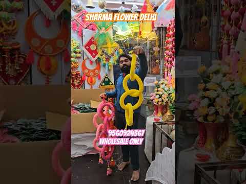 Jaishreeram👏jaishreeshyamji Newcollection Sharma Flower Delhi sadarbazar #viralvideo #ytshort