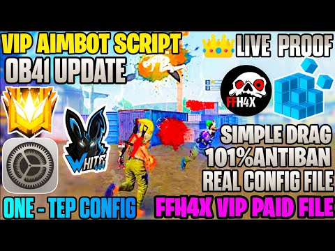 Free fire Auto Headshot Config File🎯🌠 Macro Aimbot + No Recoil Regedit ‼️ Antiban VIP Script 👽