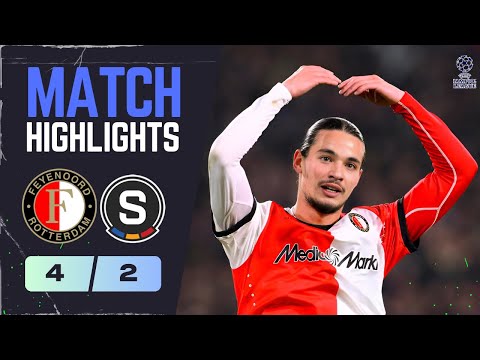 Feyenoord 4-2 Sparta Praha - Champions League Thriller