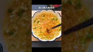 (Homemade)新做法，金针菇鸡蛋，减肥早餐#shorts #减肥餐 #dietfood #美食 #低卡 #breakfast