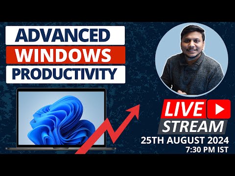 Advanced Windows Productivity Tips: Automate, Optimize & Customize | Live Q&A | Technoholic