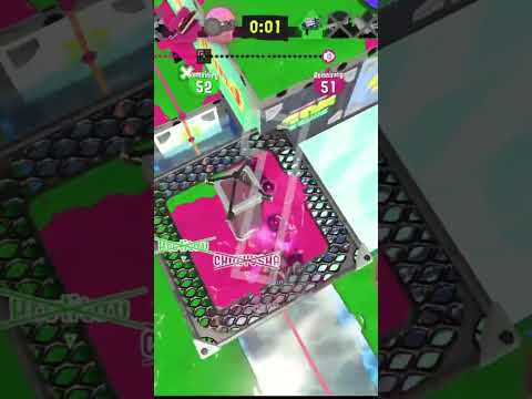 LAST SECOND CLUTCH #Shorts #splatoon3 #splatoon