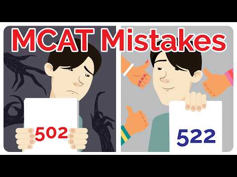 4 MCAT Mistakes to Avoid ❌ You’re Studying All Wrong