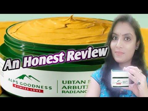 ALPS GOODNESS  UBTAN & ALPHA ARBUTIN RADIANCE FACE MASK REVIEW | CLAY MASK |GROWING SILENTLY