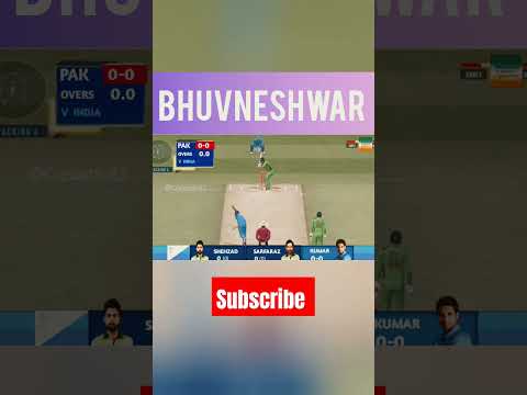 Bhuvneshwar Kumar Real Bowling Action l #shorts