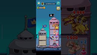 Max Level Hero Tower War All Levels New Update Android , ios Shorts # 452