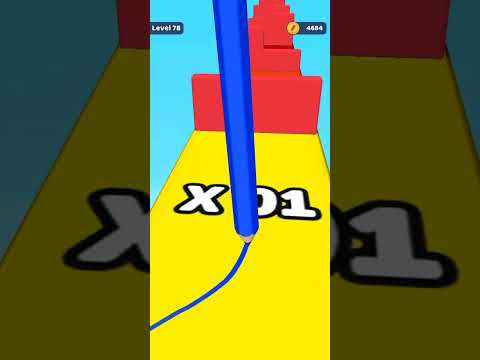 Color Pencil Run Level 78 Gameplay Walkthrough Android #Shorts