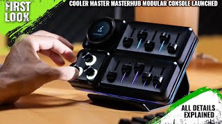 Cooler Master MasterHUB Modular Console Launched With Five Function Modules - Explained All Details