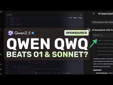 Qwen QwQ-32B : This New OPENSOURCE Model BEATS O1 & SONNET? (with FREE API)