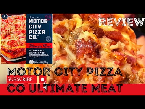 REVIEW MOTOR CITY PIZZA CO ULTIMATE MEAT DETROIT STYLE