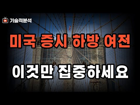 TQQQ SOXL 테슬라 엔비디아 미 증시 하방 여전 ｜대응은 이것에만 집중하세요!