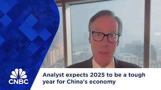 Analyst expects 2025 to be a tough year for China's economy