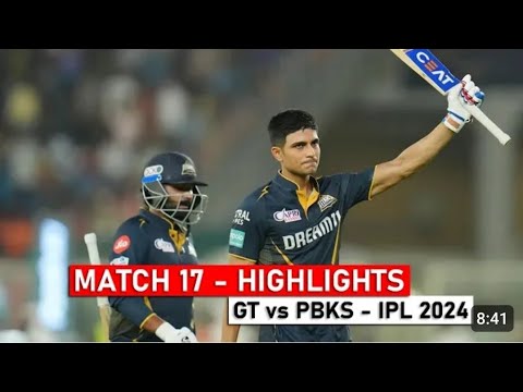 IPL 17th Full Match Highlights - Gujarat Titans VS Punjab Kings- GT VS PBKS - IPL 2024#Ipl2024 #ipl