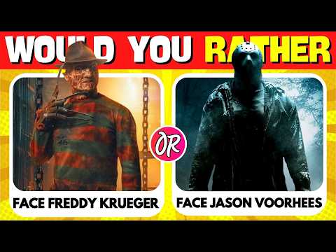 Would You Rather? Scary Movies Edition 😱😬 | Random Quizzes