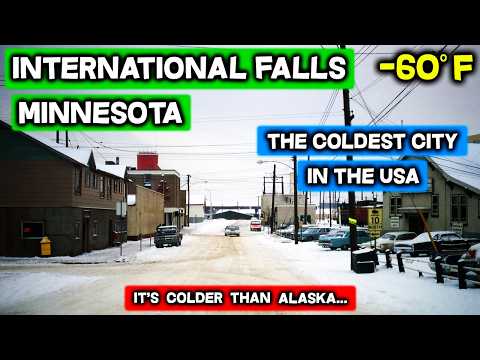 INTERNATIONAL FALLS: The Coldest City In America - Why Do People Live Here?