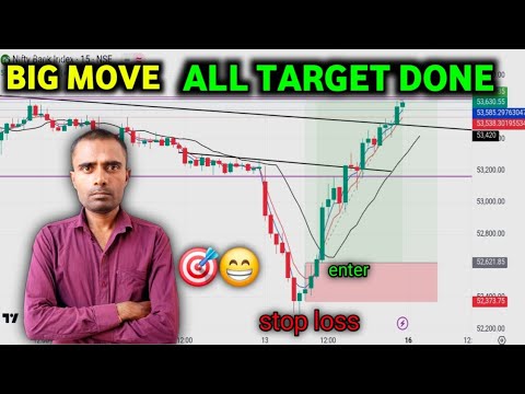 Trading मे आज बडा खेल 🎯 | Big move मे मजा आ गया | Best trading strategy