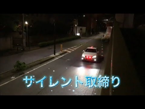 【サイレント取締り】220系クラウン覆面パトカー in首都高6号線小菅インター出口