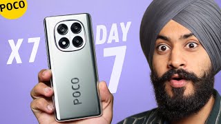 POCO X7 5G After 7 Days Of Usage || IN DEPTH HONEST REVIEW ||